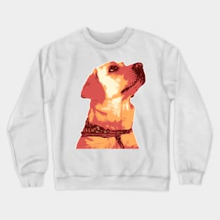 Labrador Dog Bandana Crewneck Sweatshirt